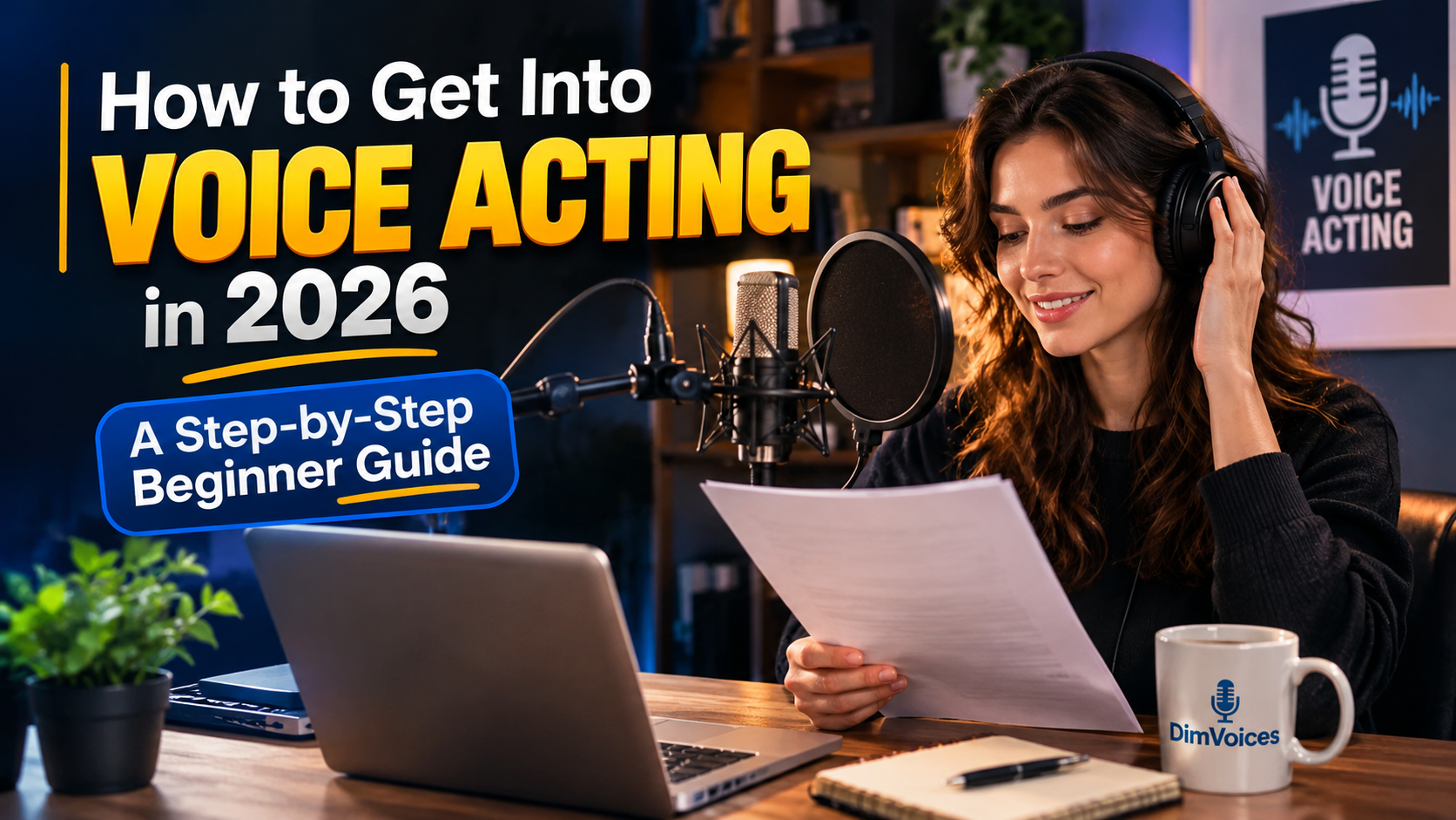 How to Get Into Voice Acting: Beginner Guide (2026)