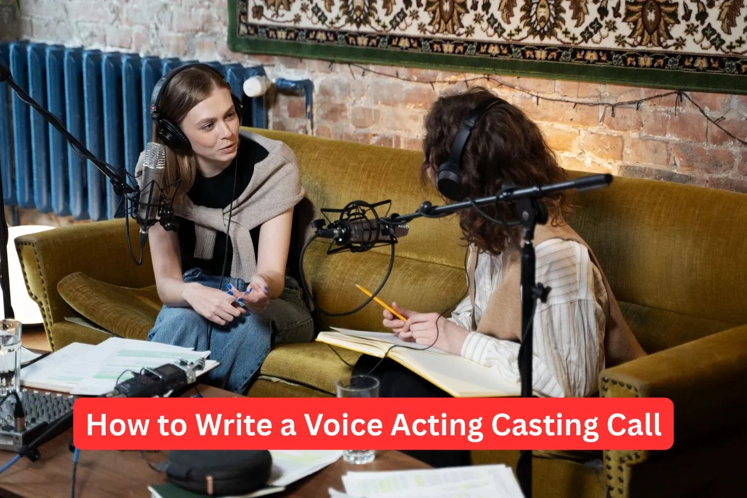 how to write a voice acting casting call
